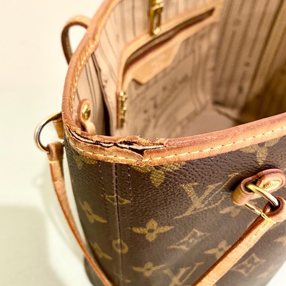 Authentic Louis Vuitton Monogram ‘Neverfull’ PM - Picture 14 of 15